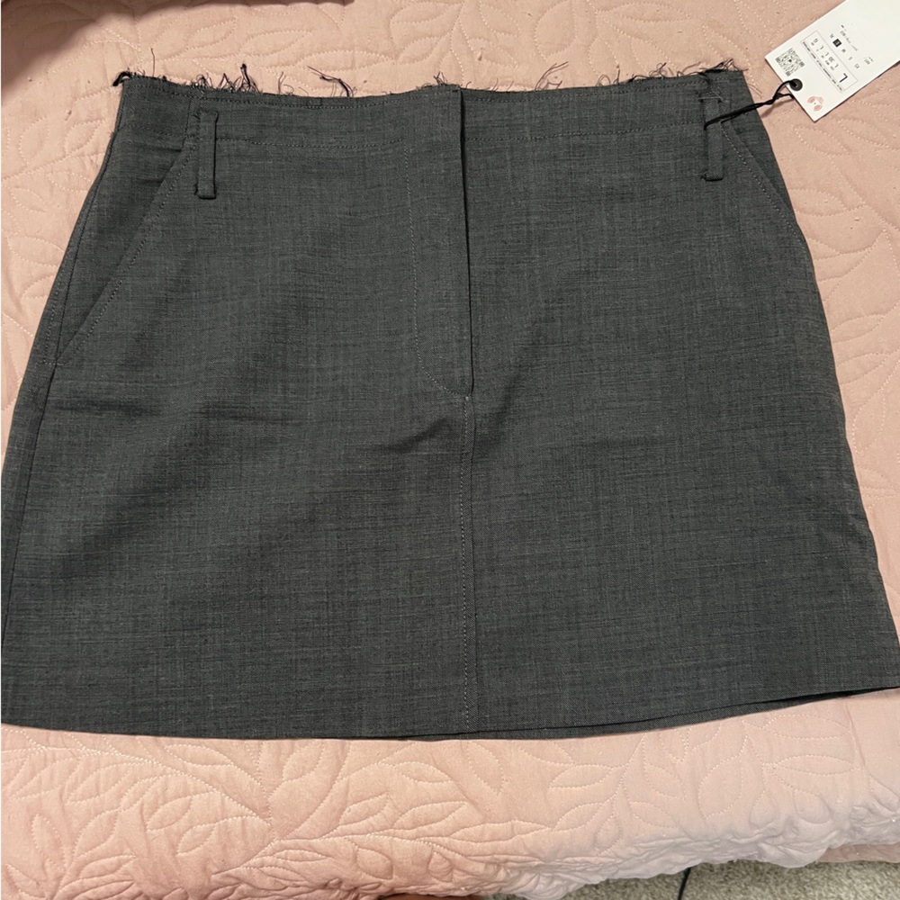 Zara Charcoal Mini Skirt